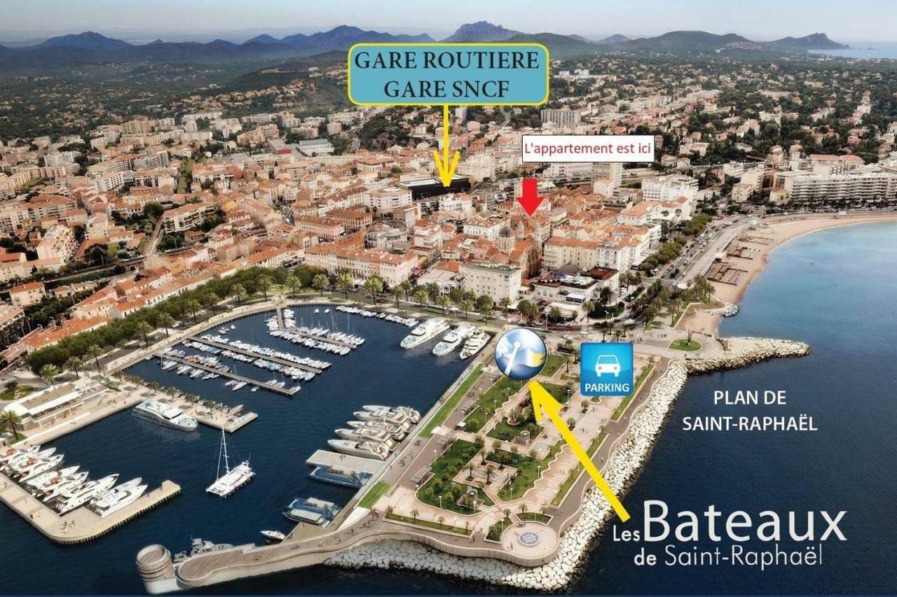 F2 Chambre En Duplex Saint-Raphaël Zewnętrze zdjęcie